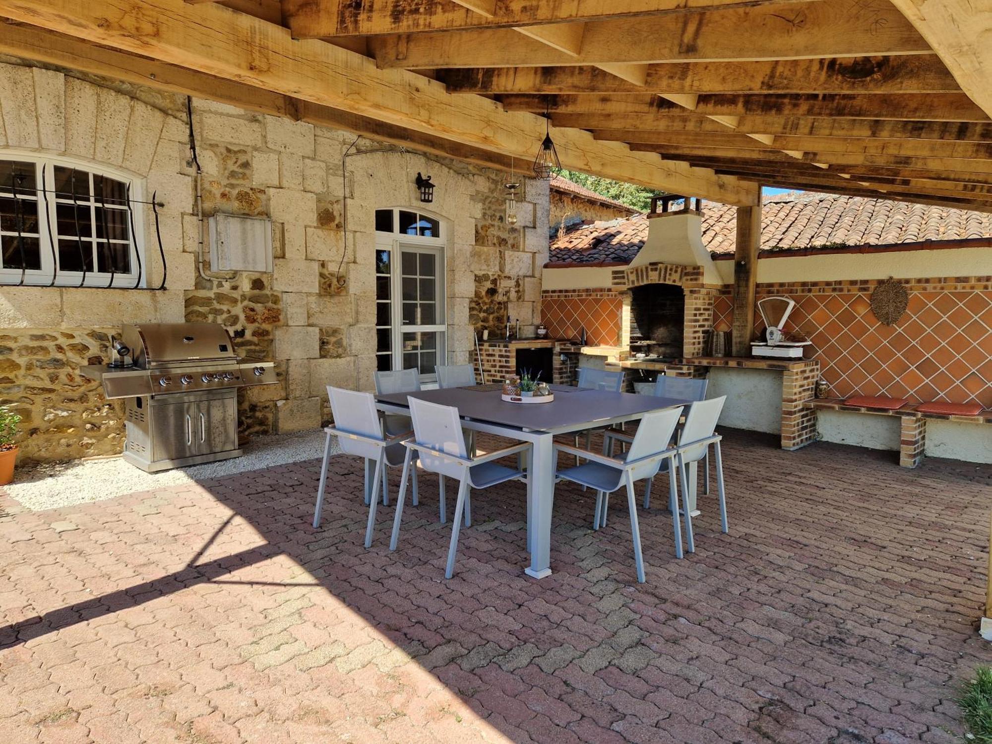Les Quintanes Bed & Breakfast Suaux Dış mekan fotoğraf
